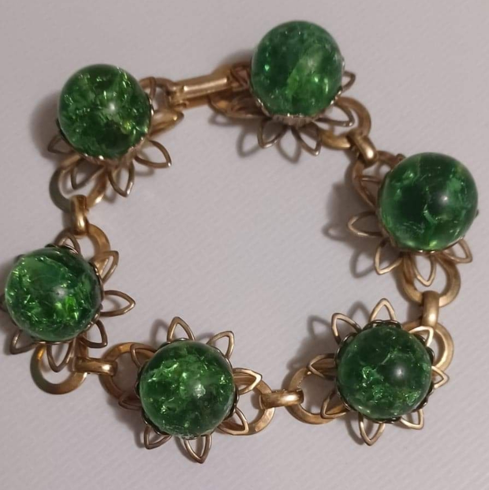 COPY - Vintage hand made marble bracelet